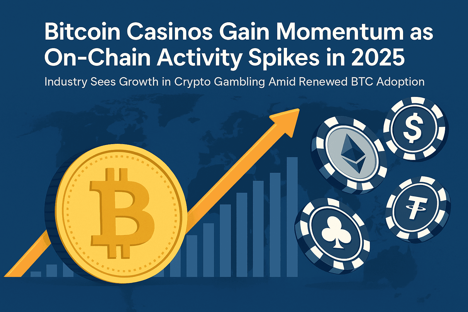 Bitcoin Casinos Gain Momentum as On-Chain Activity Spikes in 2025 - Crypto casino news and insights